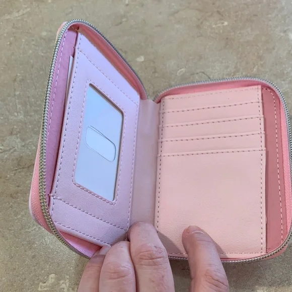 Loungefly Disney Pink Heart Wallet Winnie the Pooh and Tigger and eore NWT - Picture 5 of 6